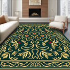 Classic Ornate Floral Pattern Rug