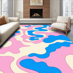 Pastel Swirls Pattern Rug