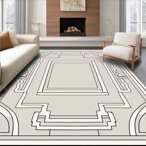 Abstract Geometric Symmetry Rug