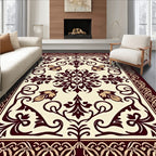 Ornate Floral Pattern Design Rug