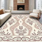 Classic Floral Swirls Pattern Rug