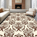 Regal Damask Swirl Ornament Rug