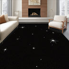 Celestial Starry Night Pattern Rug