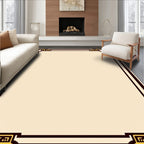Bold Geometric Frame Design Rug