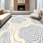 Organic Swirl Pattern Rug