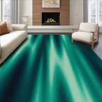 Aurora Gradient Vertical Wave Rug