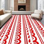 Bold Geometric Stripe Designs Rug