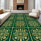 Classic Medallion Floral Pattern Rug