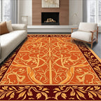Art Nouveau Vine Pattern Rug