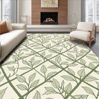 Nature Inspired Vine Lattice Design Rug
