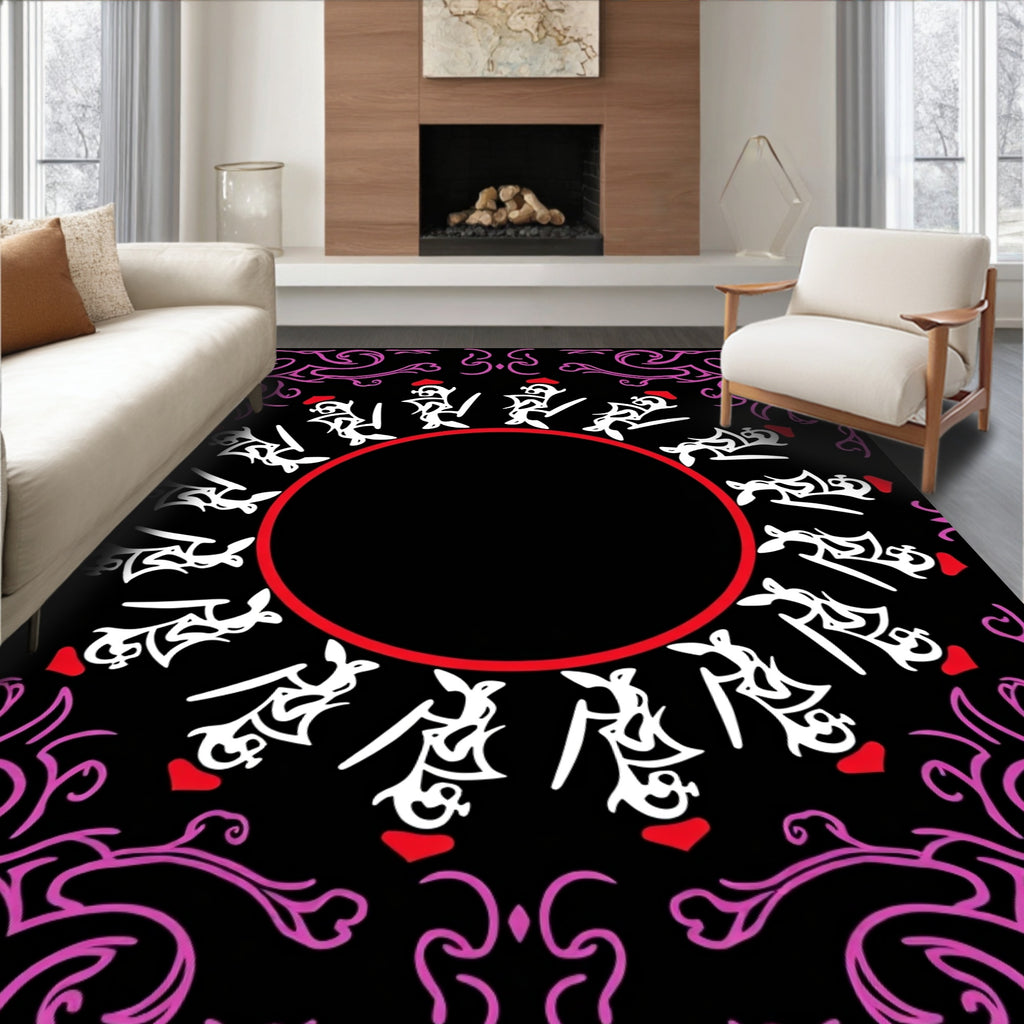Ornate Mandala Style Design Rug
