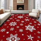 Winter Snowflake Classic Pattern Rug